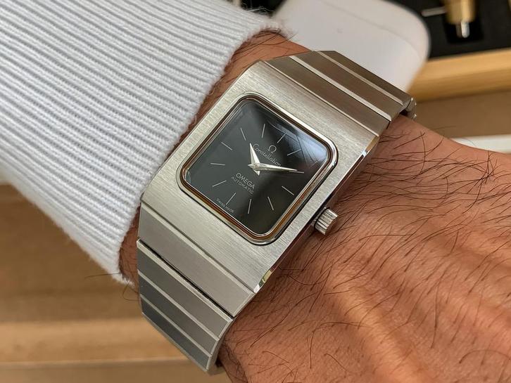 Omega Constellation uit 1973, Sieraden, Tassen en Uiterlijk, Horloges | Antiek, Polshorloge, Omega, Staal, 1960 of later, Ophalen of Verzenden