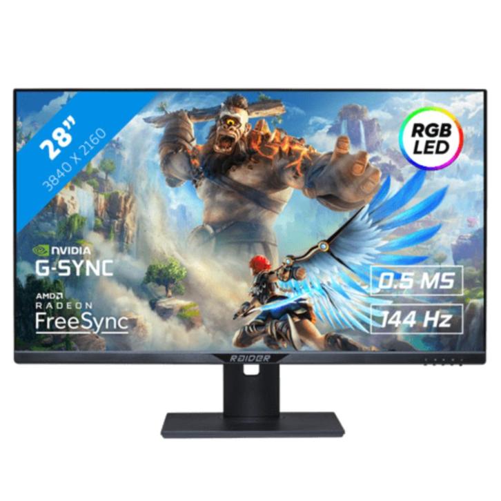 3x nieuwe ongebruikte 4K gaming-monitoren, Computers en Software, Monitoren, Nieuw, 101 t/m 150 Hz, DisplayPort, HDMI, Gaming