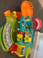 Toet toet Garage, brandweer, 8 auto’s en wegdelen, Kinderen en Baby's, Ophalen, Gebruikt, 2 tot 4 jaar