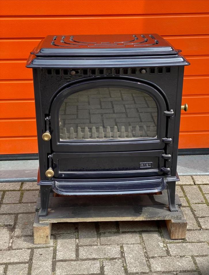 Saey 92 houtkachel,  kolen kachel met kookplaat, Huis en Inrichting, Kachels, Zo goed als nieuw, Vrijstaand, Houtkachel, Hout