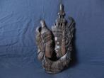 Coromandel reliëf Prins en Prinses Indonesie Bali h. 31,1 cm, Ophalen of Verzenden