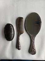 Antieke Djokja zilveren toiletset, Antiek en Kunst, Ophalen of Verzenden, Zilver