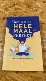 Carlie van Tongeren - Het is hier helemaal (niet) perfect!, Boeken, Verzenden, Zo goed als nieuw, Carlie van Tongeren