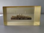 Zilveren ADM droogdok miniatuur in kunsthars, 1977, Verzamelen, Ophalen of Verzenden, Schaalmodel