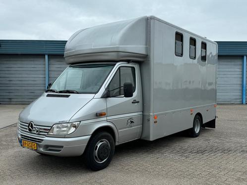 Mercedes-Benz SPRINTER 616 / paardenwagen / veewagen / 3 paa, Auto's, Vrachtwagens, Bedrijf, Te koop, Mercedes-Benz, Diesel, Euro 3