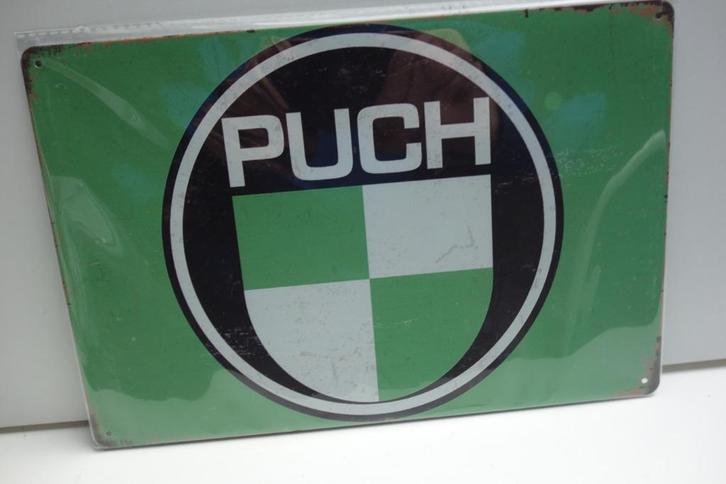 PUCH BROMFIET XL LOGO BORD voor WERKPLAATS, Verzamelen, Overige Verzamelen, Nieuw, Ophalen of Verzenden