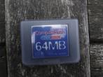 Geheugen kaart compact flash dane elec 64 mb, Ophalen of Verzenden, Fotocamera