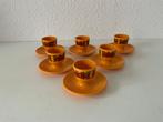Vintage Retro Eierdopjes op schotel van Emsa, Ophalen of Verzenden, Huis en Inrichting