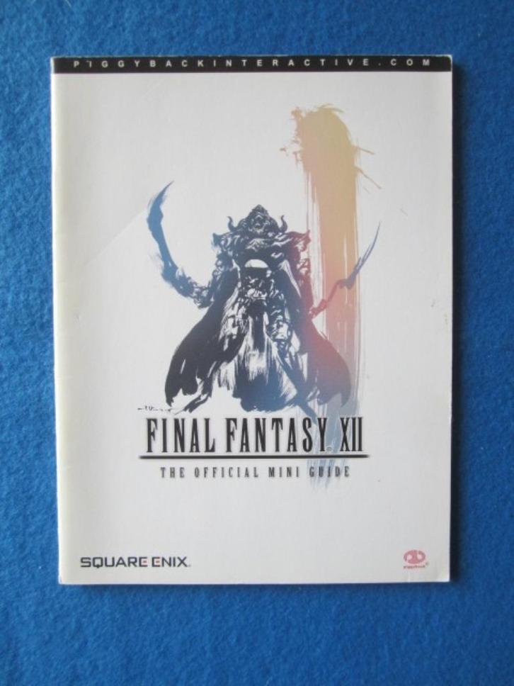 Final Fantasy XII 12 mini promo strategy guide boekje, Spelcomputers en Games, Games | Sony PlayStation 2, Zo goed als nieuw, Role Playing Game (Rpg)