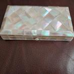 Lepeldoosje parelmoer antiek, Ophalen of Verzenden