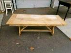 Unieke stoere salontafel van oude kaasplanken, Antiek en Kunst, Ophalen