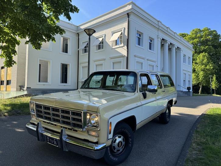 Chevrolet Suburban V8 1976, LPG, BIG BLOCK, GERESTAUREERD, Auto's, Oldtimers, Bedrijf, Te koop, Radio, Trekhaak, Chevrolet, LPG