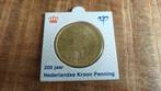 Penning in Munthouder - 200 Jaar Nederlandse Kroon, Ophalen of Verzenden, Losse munt