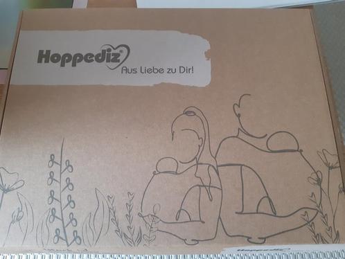 Hoppediz baby draagzak sling newborn ultralight frappe, Kinderen en Baby's, Babydragers en Draagdoeken, Zo goed als nieuw, Draagzak