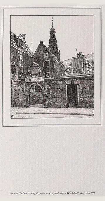 Zuiderkerkhof Amsterdam - Wenckebach 1970 beschikbaar voor biedingen