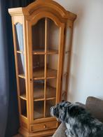 Licht Eiken Driehoek vitrinekast, Huis en Inrichting, Ophalen, 25 tot 50 cm, 50 tot 100 cm, 150 tot 200 cm