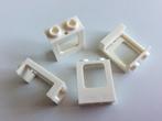 Lego 4 ramen 1x2x2 wit met transparant, Kinderen en Baby's, Speelgoed | Duplo en Lego, Ophalen of Verzenden, Nieuw, Losse stenen