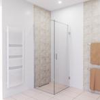 Douchecabine 9090, Ophalen, Nieuw, Chroom, Douche