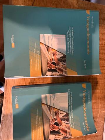 Vastgoedeconomie theorie & werkboek beschikbaar voor biedingen