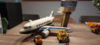 Playmobil PM cargo vliegtuig en verkeerstoren, Ophalen of Verzenden, Gebruikt, Complete set