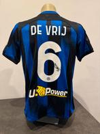 Stefan De Vrij gesigneerd shirt Inter Milan met COA, Ophalen of Verzenden, Nieuw, Buitenlandse clubs, Shirt