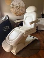 Elektrische Behandelstoel schoonheidsspecialiste met krukje, Ophalen, Gebruikt, Gehele gezicht