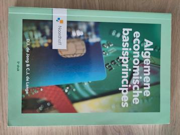 J. de Jong - Algemene economische basisprincipes beschikbaar voor biedingen