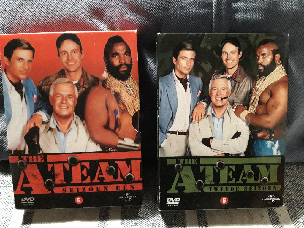 The A- team, seizoen 1, 2 en 3, Cd's en Dvd's, Dvd's | Tv en Series, Boxset, Ophalen of Verzenden, Zo goed als nieuw, Actie en Avontuur