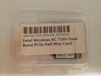 Intel wireless AC7260 Dual Band PCIe Half Mini Card, Ophalen of Verzenden, Zo goed als nieuw