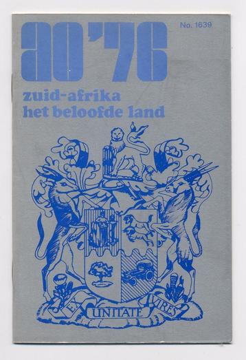 Zuid-Afrika het beloofde land - 1976 slavernij apartheid beschikbaar voor biedingen