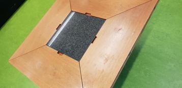 Cirkante design uitklap eetTafel Tranekaer Bob van den Bergh beschikbaar voor biedingen
