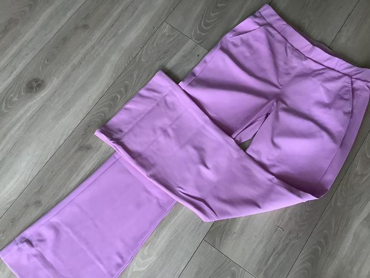 Studio Anneloes flair bonded travelstof broek xl, Kleding | Dames, Broeken en Pantalons, Zo goed als nieuw, Maat 46/48 (XL) of groter