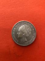 Wilhelmina Gulden 1929 Zilver, Postzegels en Munten, Munten | Nederland, 1 gulden, Zilver, Ophalen of Verzenden, Koningin Wilhelmina