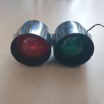 Mancave lamp stoplicht spots industriële lampen, Ophalen of Verzenden, Metaal of Aluminium