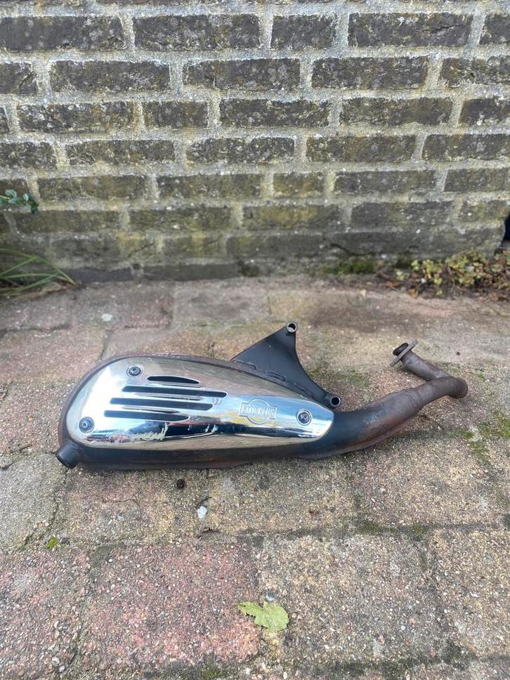 Sito plus 2takt uitlaat, Fietsen en Brommers, Brommeronderdelen | Scooters, Zo goed als nieuw, Piaggio, Uitlaat, Ophalen of Verzenden