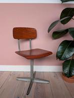 Vintage schoolstoeltje, Kinderen en Baby's, Kinderkamer | Tafels en Stoelen, Ophalen, Stoel(en)
