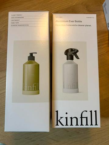 Kinfill aluminium flessen, nieuw, leeg beschikbaar voor biedingen