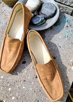 HELIOFORM🍂 zachte suede camel kleurig loafers mt 41, Bruin, Verzenden, Zo goed als nieuw, Helioform