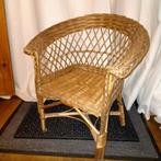Rotan kinder stoeltje, Ophalen, Gebruikt, Bruin, Riet of Rotan