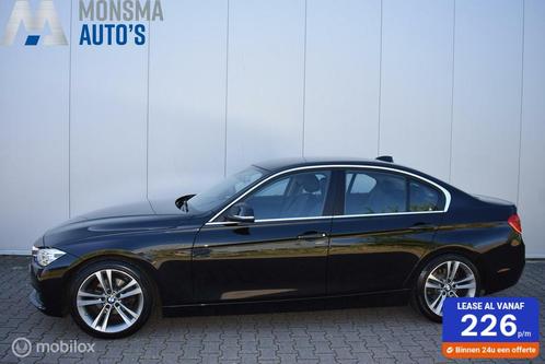 BMW 320d High Exe Sapphirschwarz Leder Sportstoelen LED 18", Auto's, BMW, Bedrijf, Te koop, 3-Serie, ABS, Airbags, Airconditioning