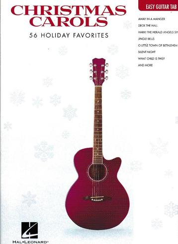 Christmas Carols 56 holiday Favorites guitar ( 6107  ) beschikbaar voor biedingen