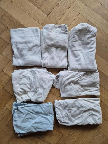 Pakket moltons + onderlakens/hoeslakens ledikant/campingbed beschikbaar voor biedingen