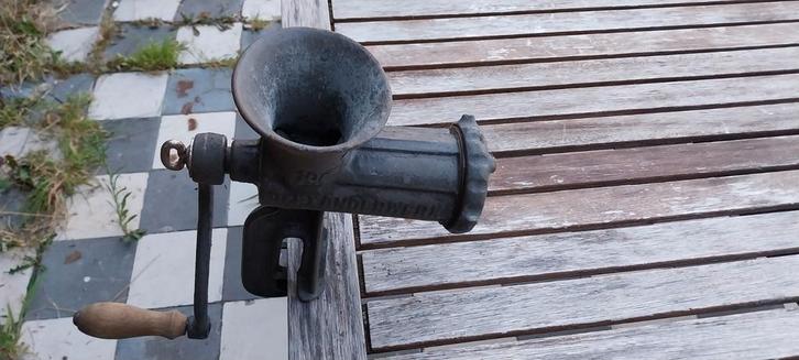 Antieke Alexanderwerk Vleesmolen, Antiek en Kunst, Antiek | Keukenbenodigdheden, Ophalen of Verzenden