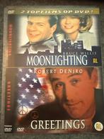 DVD: Moonlighting & Greetings - Bruce Willis, De Niro, Alle leeftijden, Ophalen of Verzenden, Zo goed als nieuw, Boxset