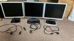 3x hp monitor 19 inch, Computers en Software, Monitoren, Gebruikt, Ophalen of Verzenden, Overige typen, Overige resoluties