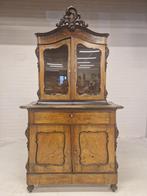 Antiek Kabinet | Kuifkast | Vitrinekast | Biedermeier, Ophalen