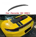 Porsche 911 992 992.1 Techart styl carbon kofferklep spoiler, Ophalen of Verzenden