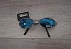 Vintage retro zonnebril nieuw lounge eyewear blauw grijs y2k, Ophalen of Verzenden, Zo goed als nieuw, Blauw, Overige merken
