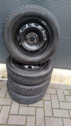 Winterbanden vw polo ibiza fabia 175 70 14 5x100 velgen, Auto-onderdelen, Banden en Velgen, Ophalen, 14 inch, Gebruikt, 175 mm
