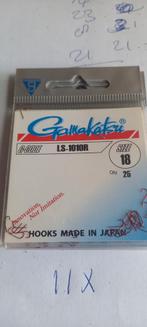 Gamakatsu witvis haken & Haken boekjes, Haak, Gamakatsu, Nieuw, Ophalen of Verzenden